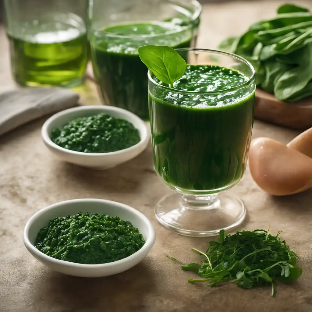 Spinach and Alfalfa Juice