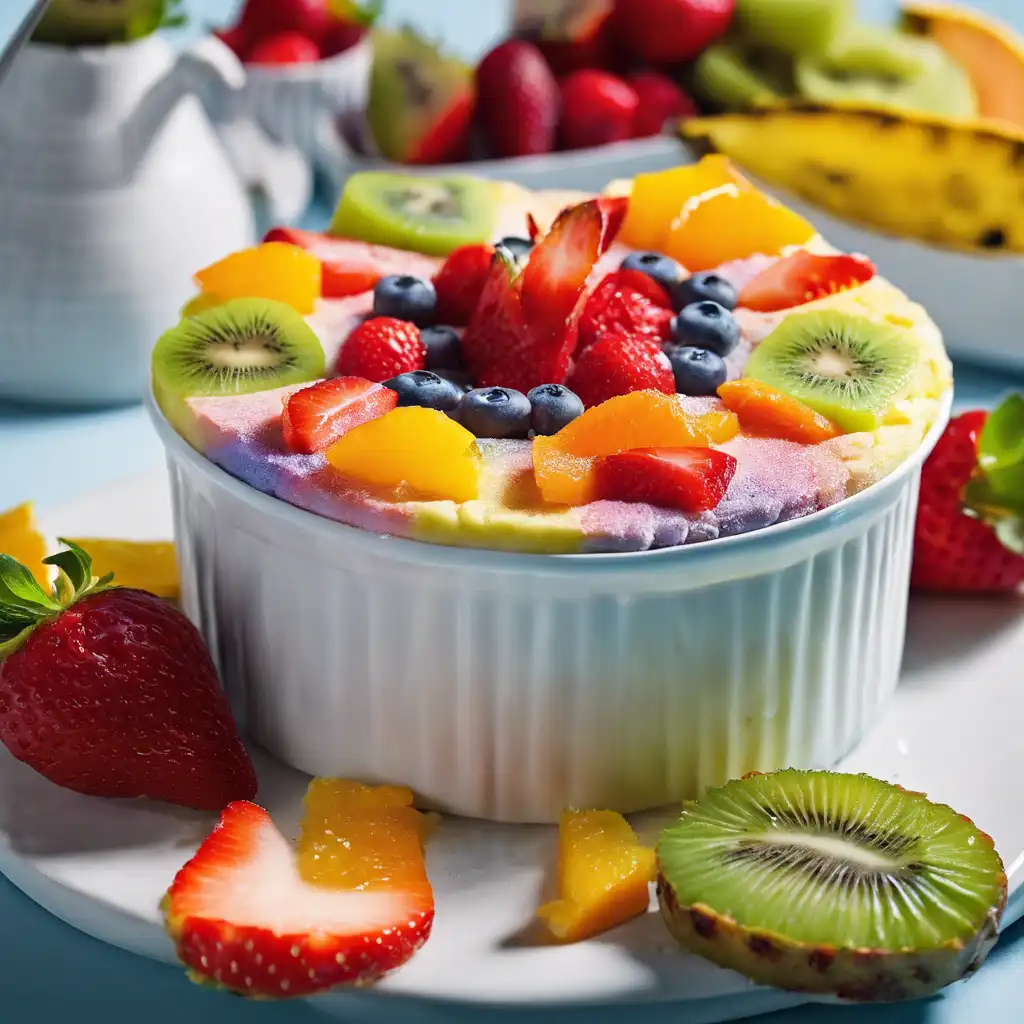 Fresh Fruit Soufflé