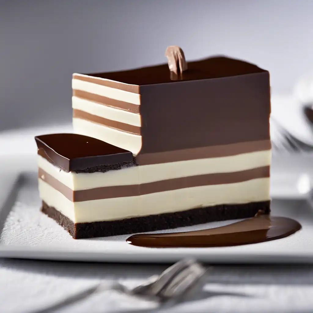 Bicolor Chocolate Terrine