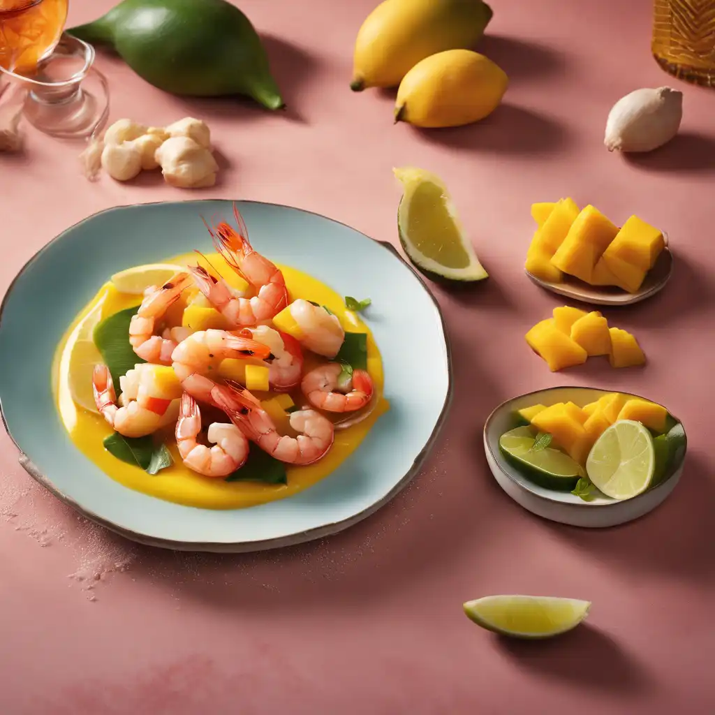 Shrimp with Mango