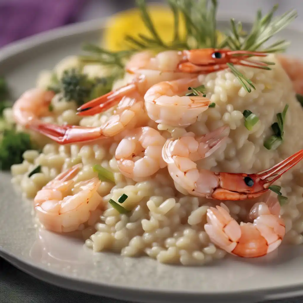 Shrimp and Vegetable Risotto