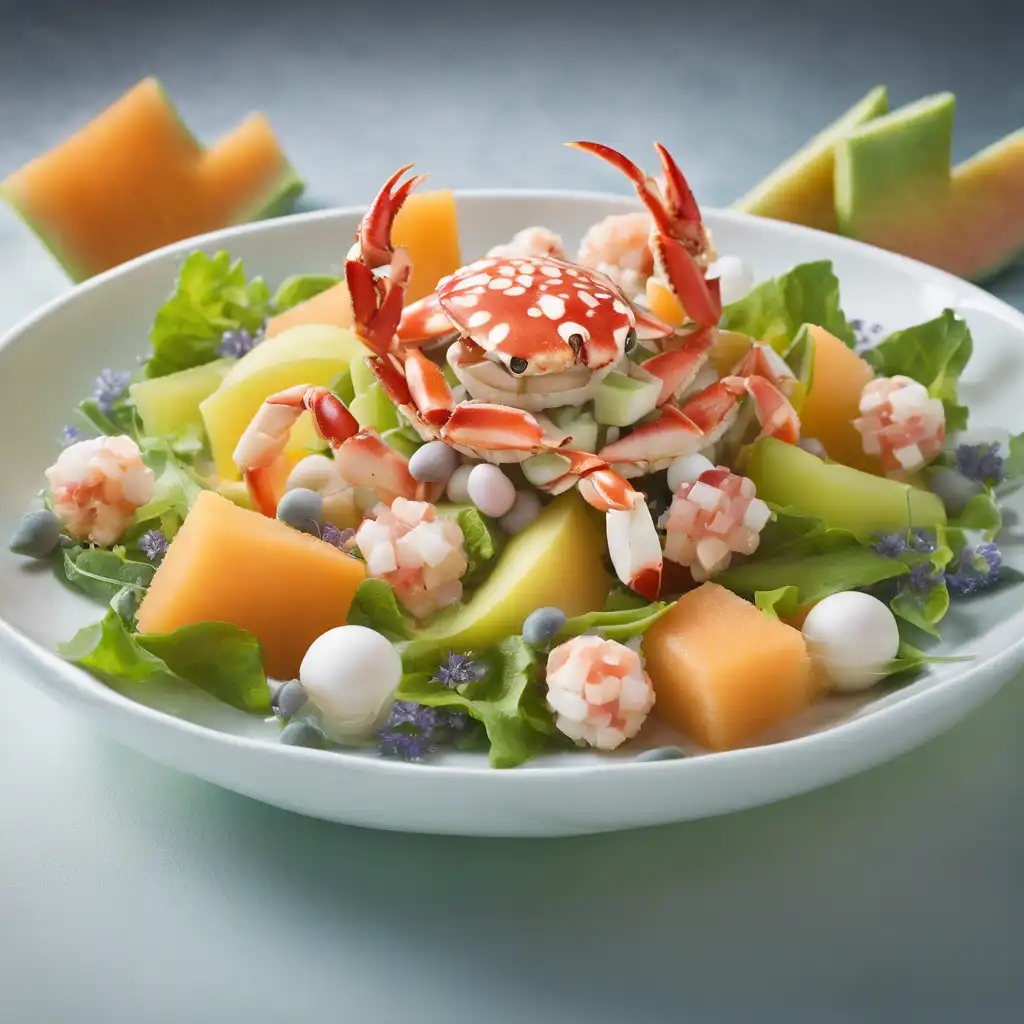 Crab and Melon Salad