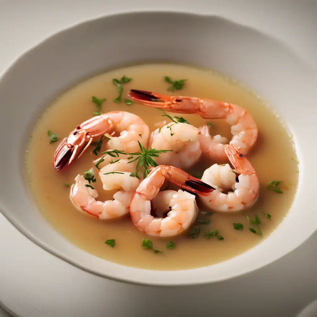 Shrimp and Wine Soup