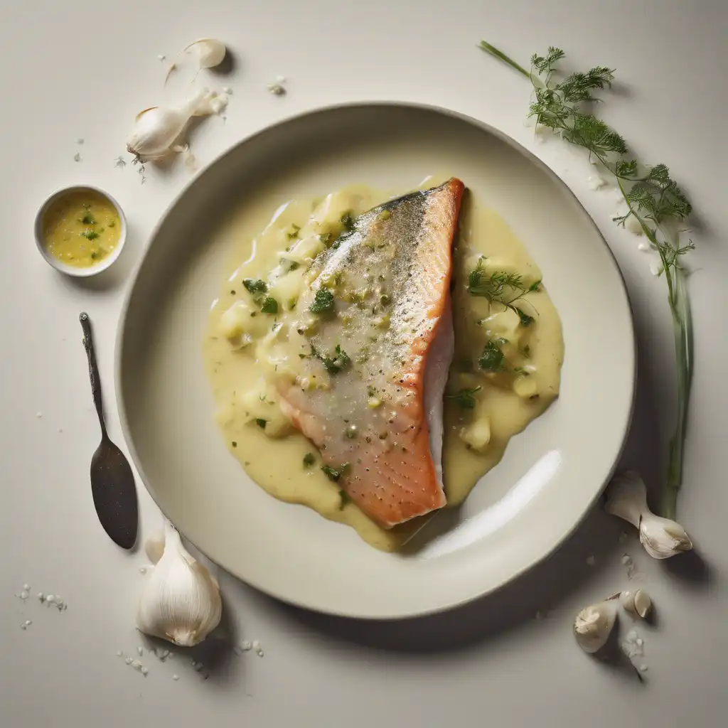 Trout with Garlic Butter Sauce