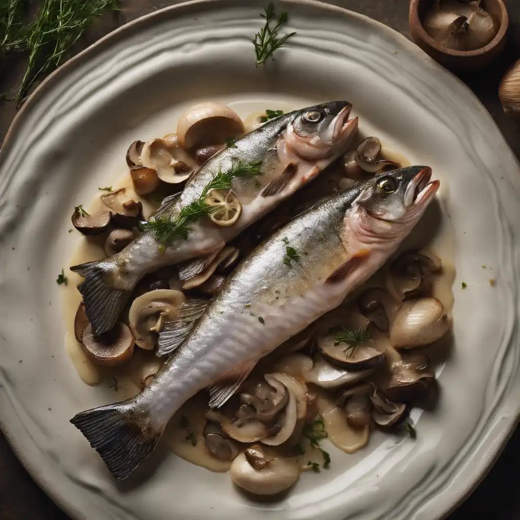 Stuffed Trout with Mushroom