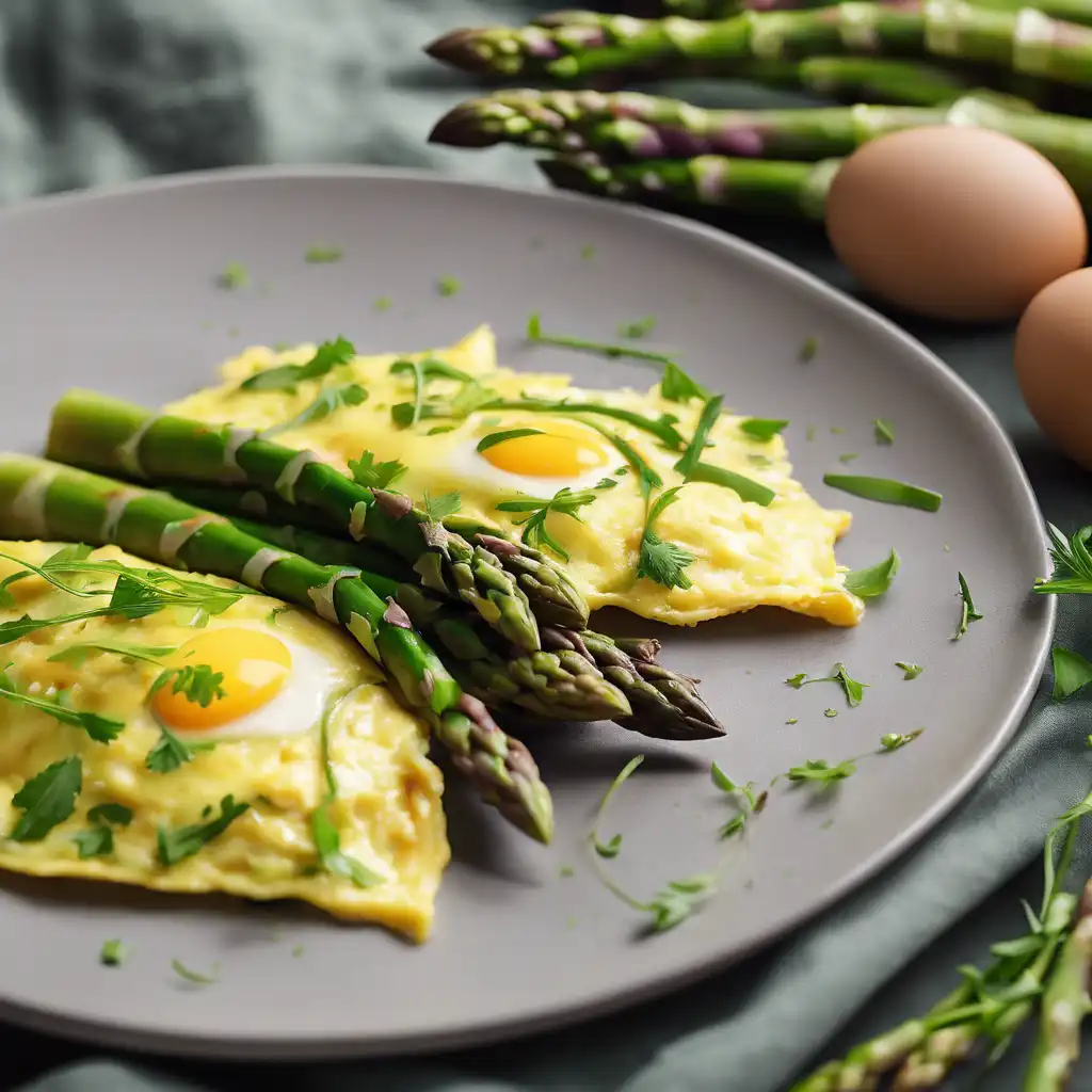 Asparagus Omelette