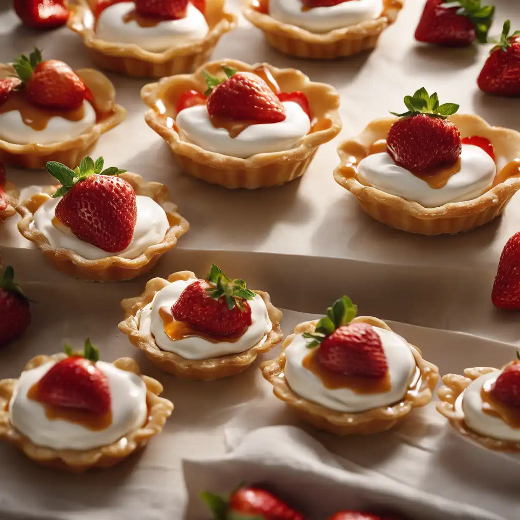 Strawberry Caramel Tarts