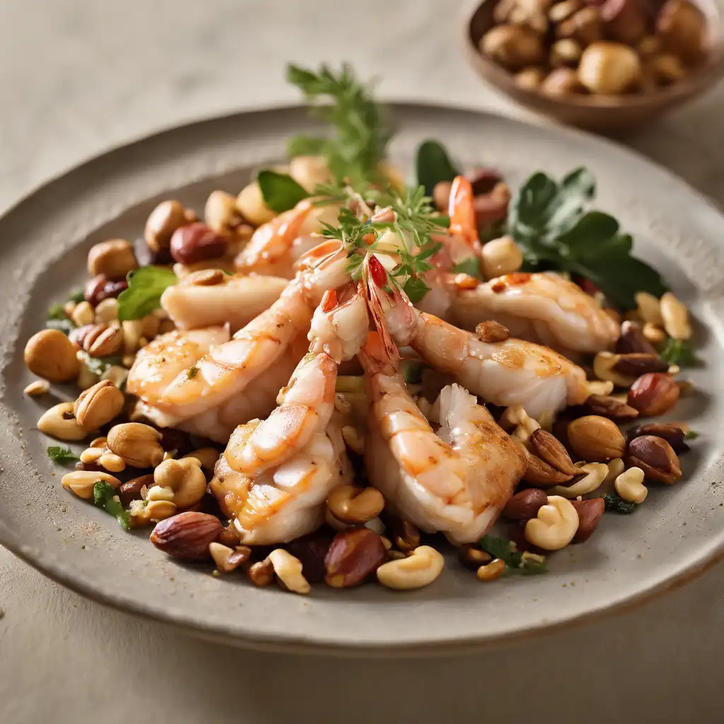 Chicken with Shrimp and Nuts