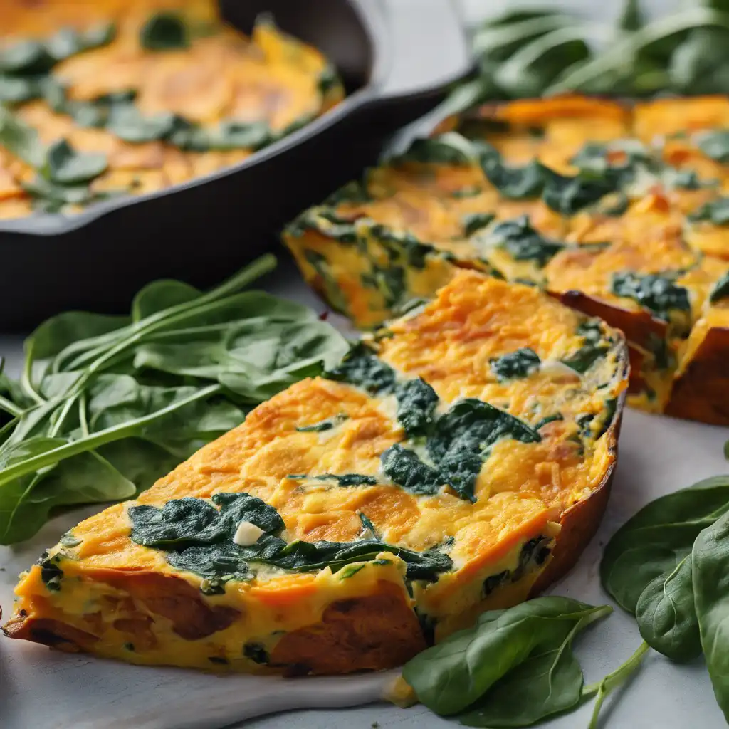 Sweet Potato and Spinach Frittata