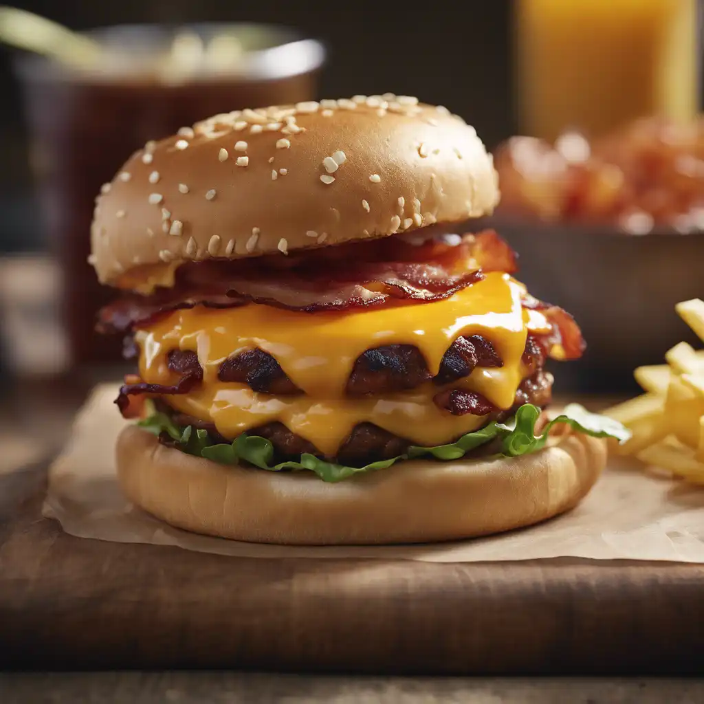 Bacon and Cheddar Hamburger