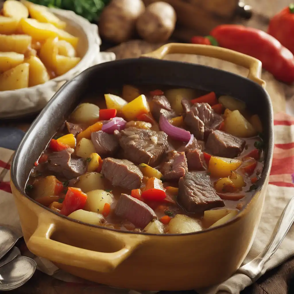 Oven-Baked Stew with Potato