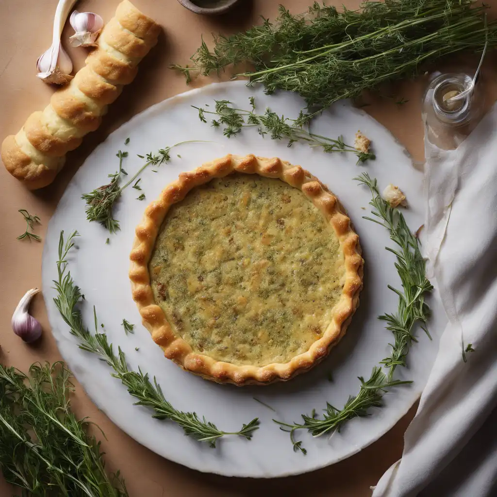 Garlic and Herb Tart