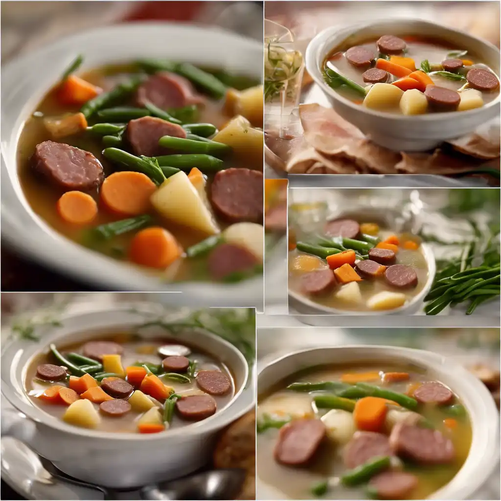 Vegetable and Sausage Soup