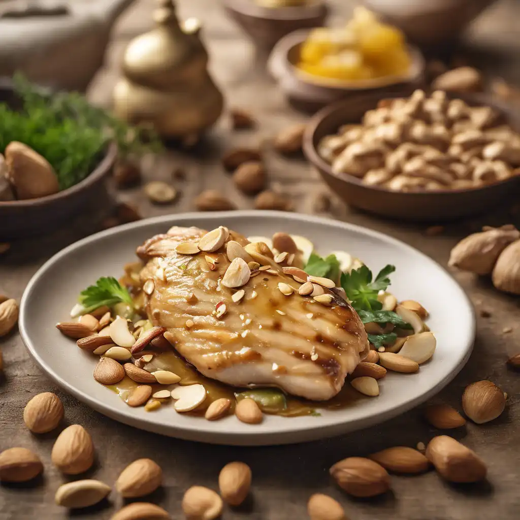 Chicken with Almonds and Ginger