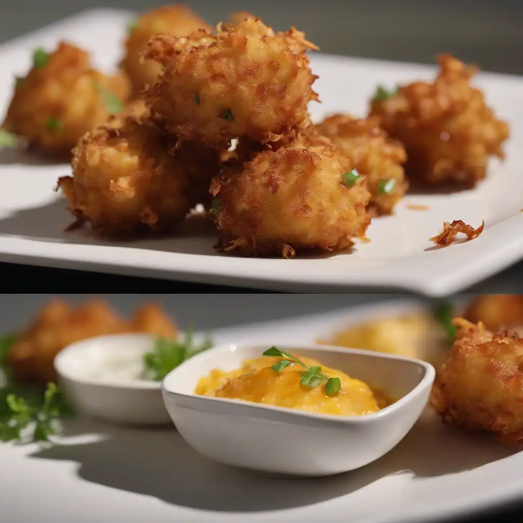 Crab Fritters at Meia-Pie