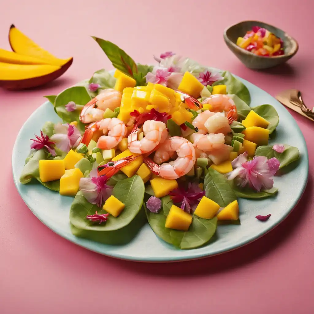 Shrimp Salad with Mango