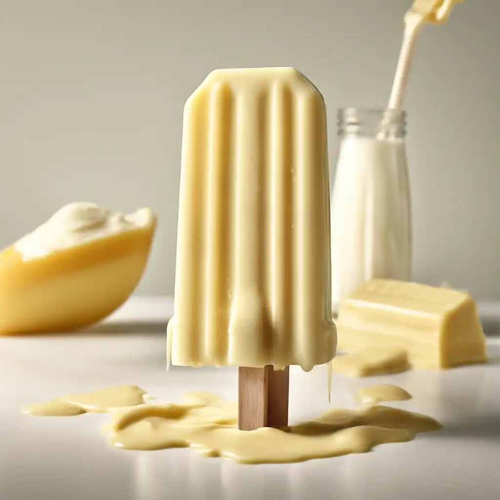 Creamy Custard Popsicles