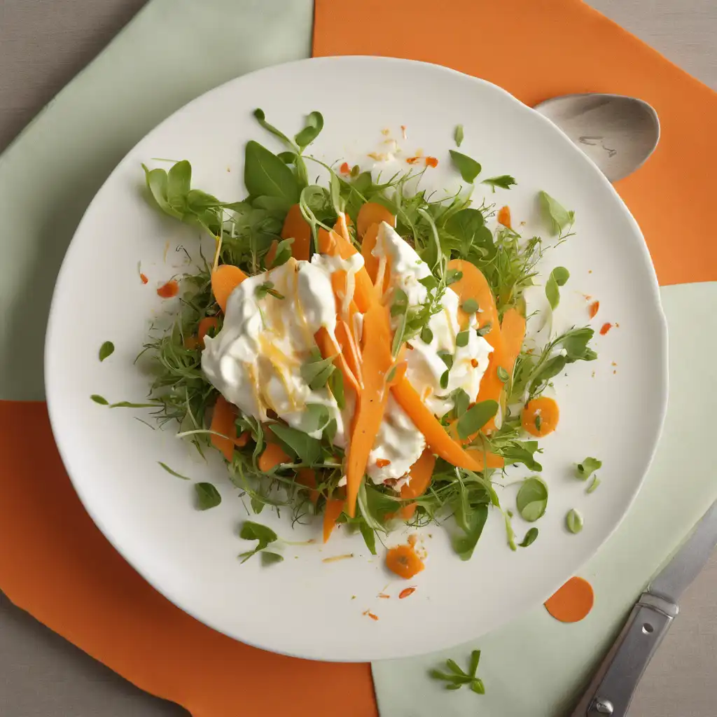 Carrot Salad with Brie