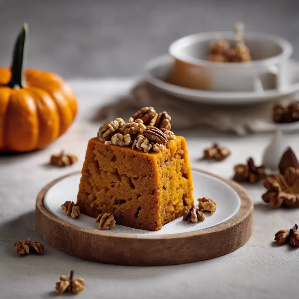 Mini Pumpkin and Walnut Cake