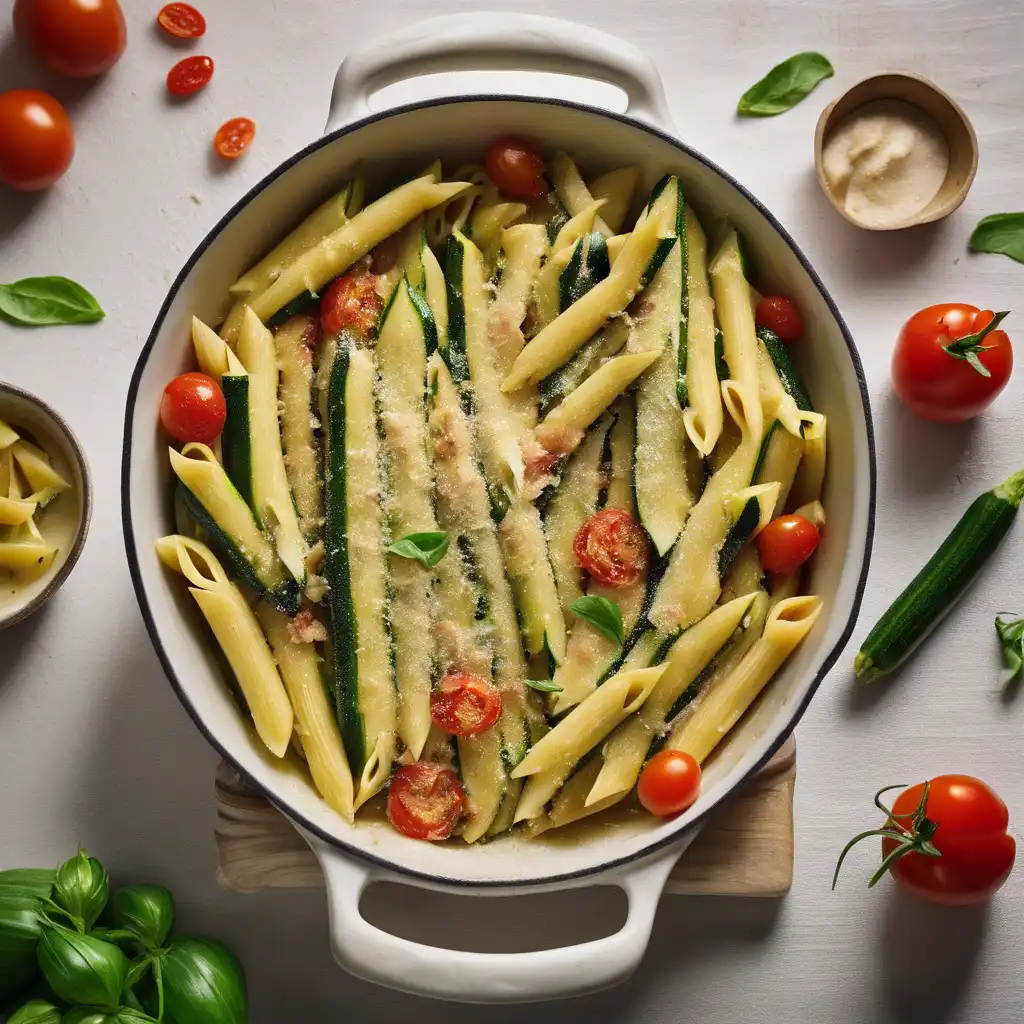 Zucchini Penne