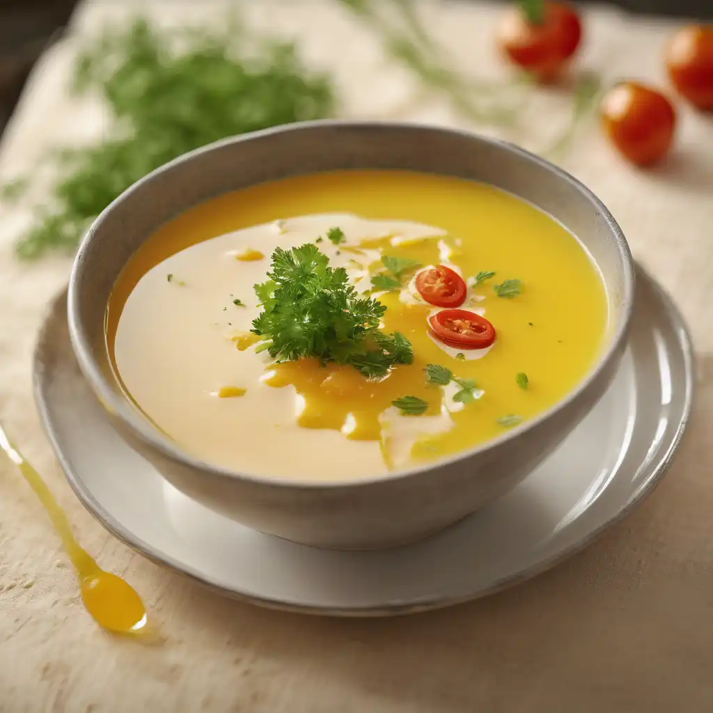 Palm Oil Cold Soup