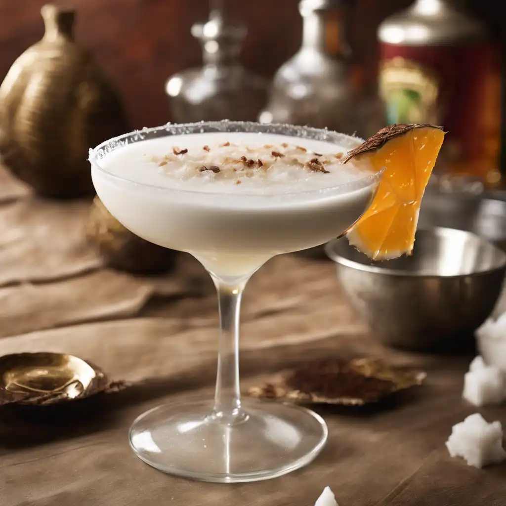 Casablanca (Cocktail with Rum and Coconut Milk)