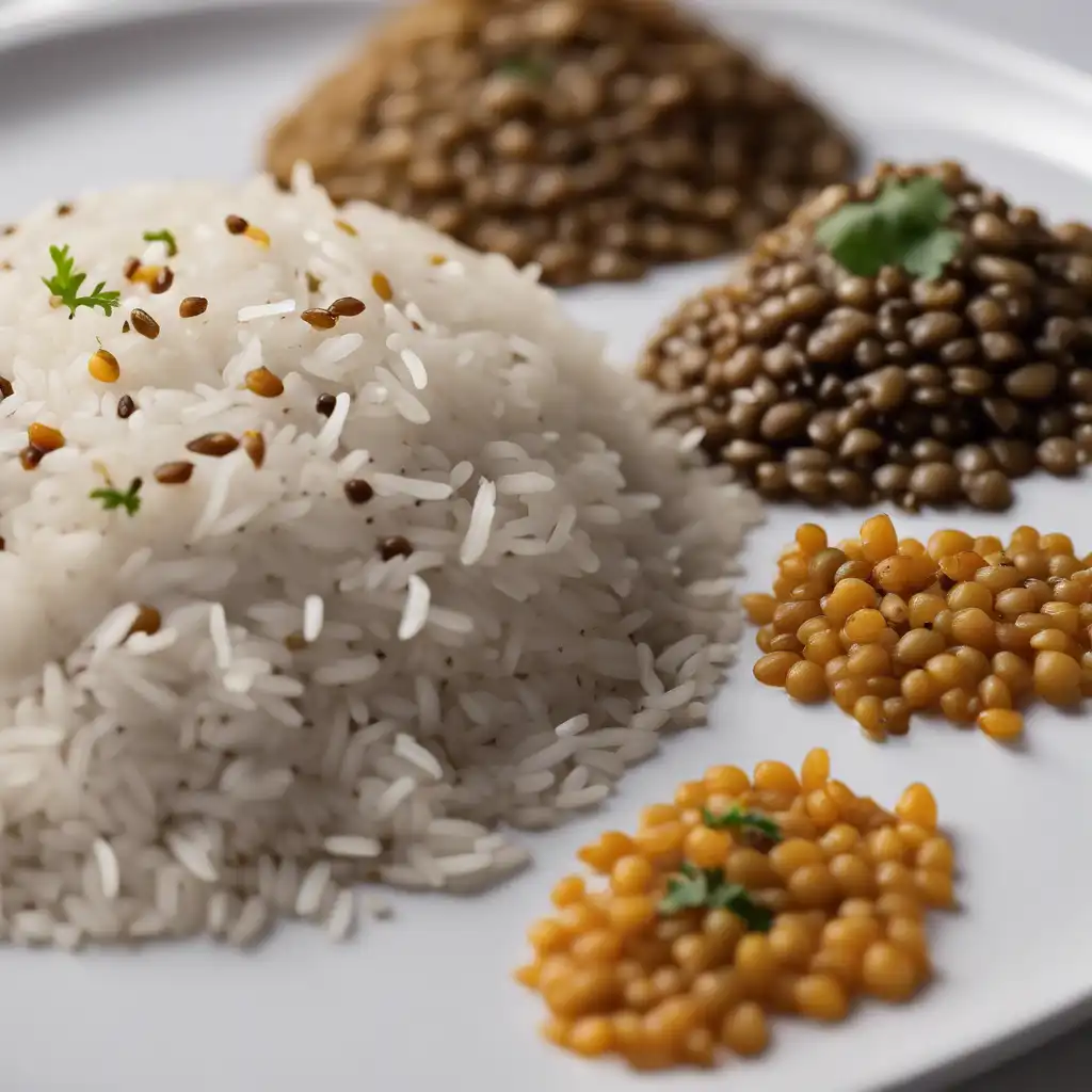 Rice with Lentils (Mjadra)