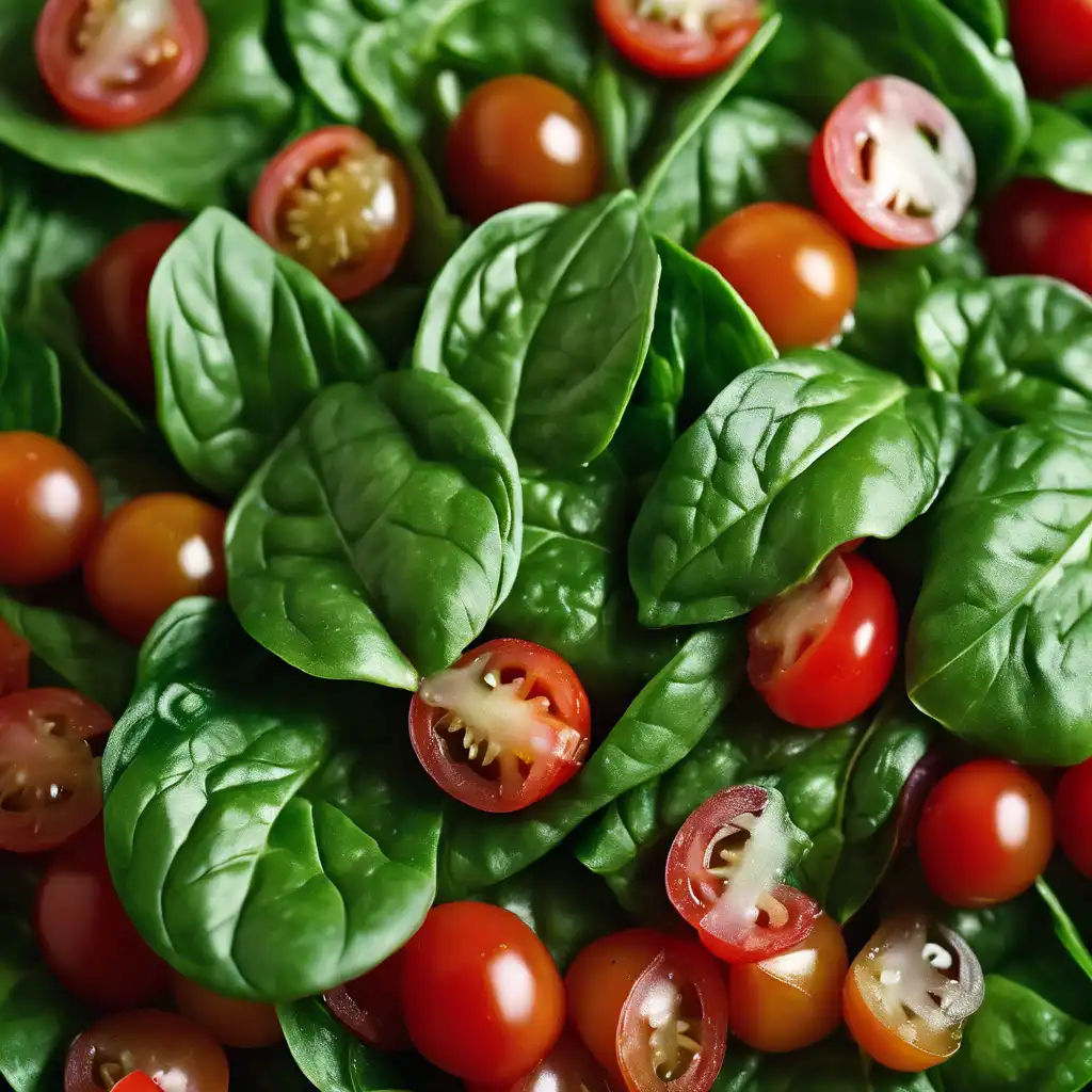 Spinach and Cherry Tomato Salad