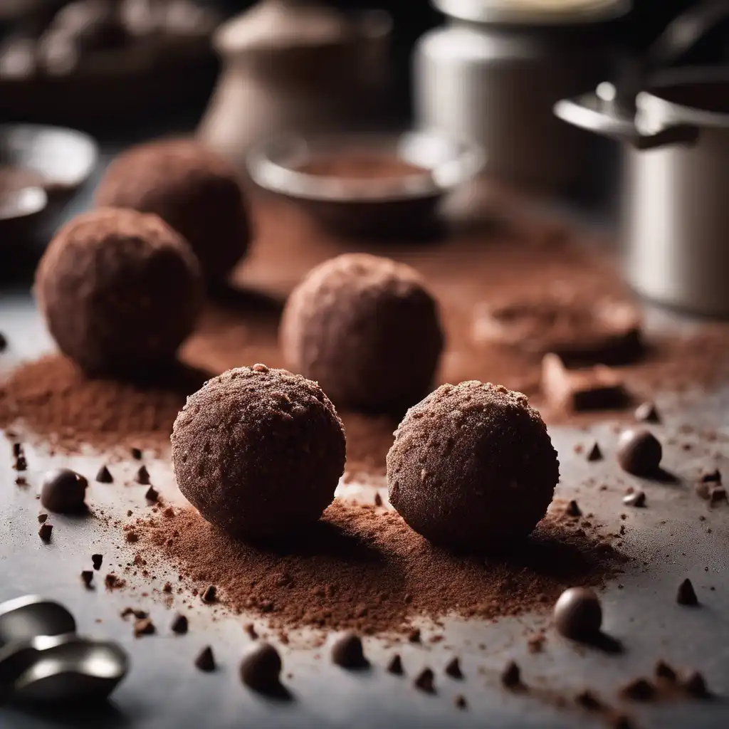 Chocolate Granulated Balls