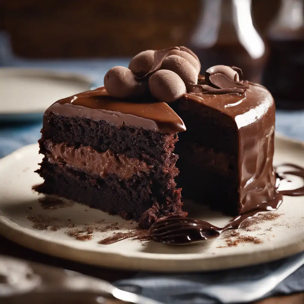 American-Style Chocolate Cake