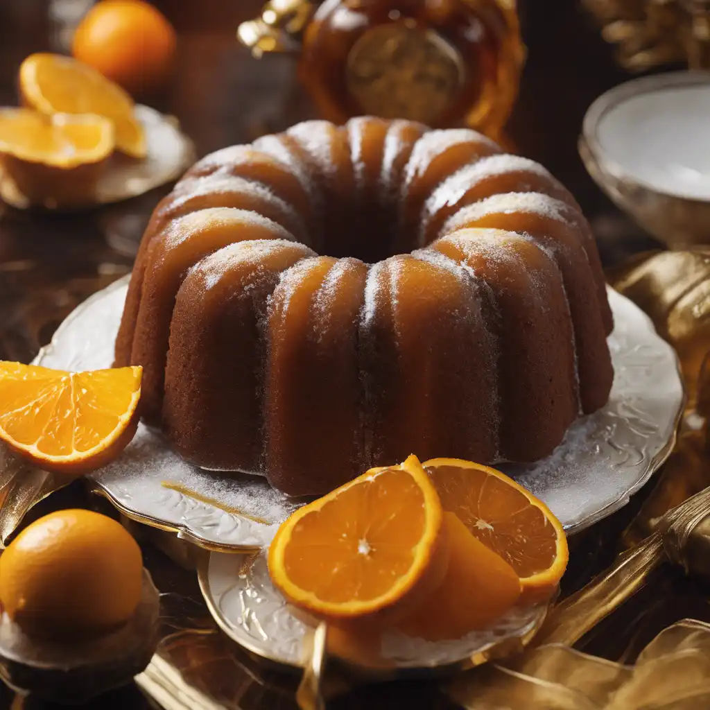 Rum Cake with Rum Glaze