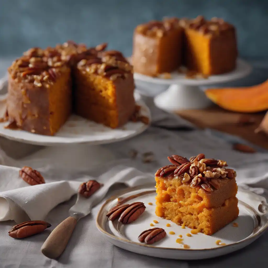 Sweet Potato and Pecan Cake