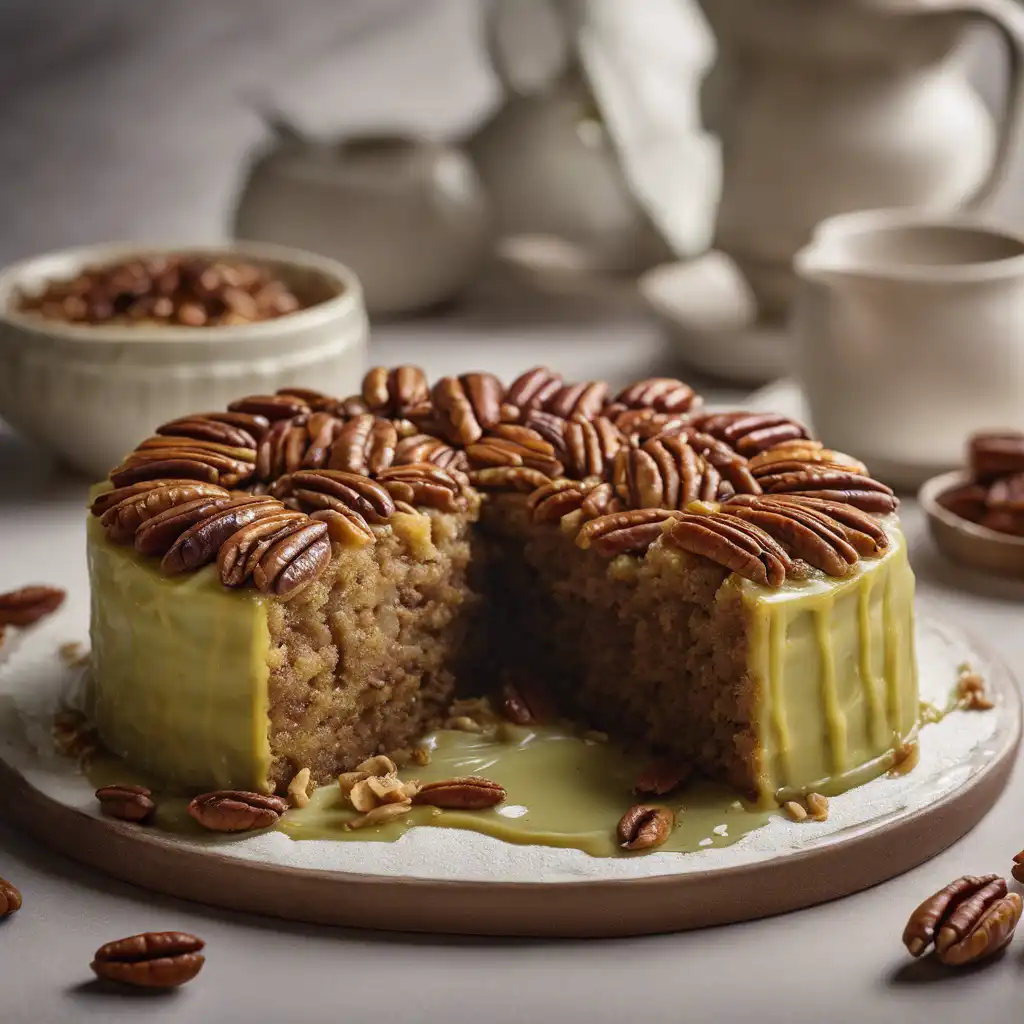 Pecan Cake with Cupuaçu