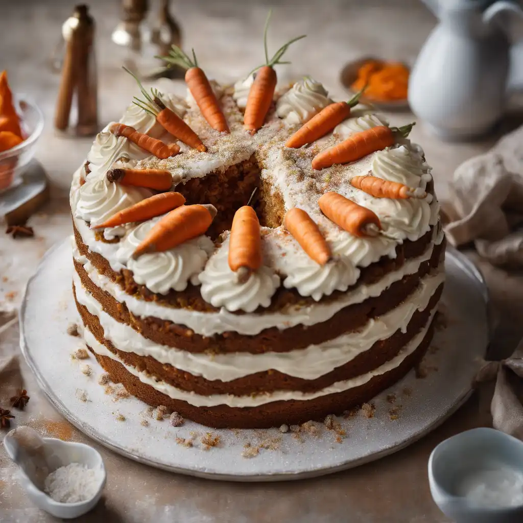 Carrot Cake with Cinnamon