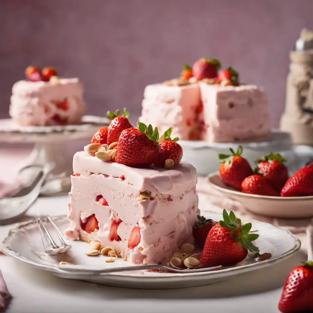 Strawberry Ice Cream Cake