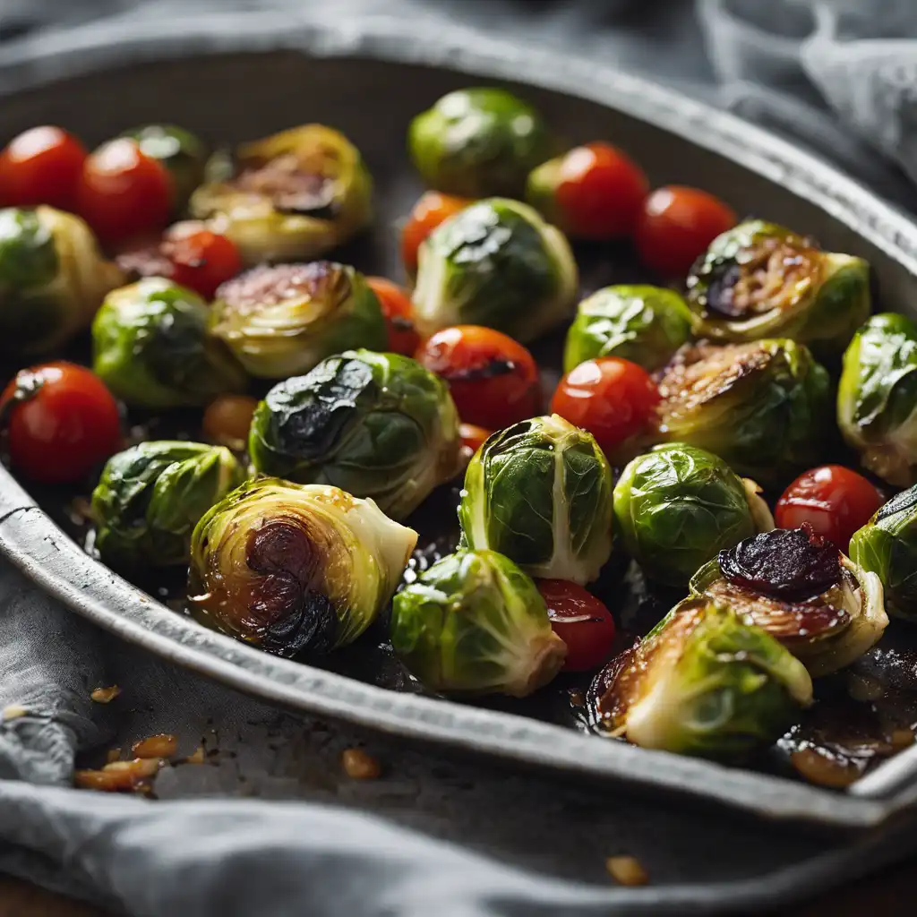 Roasted Brussels Sprouts in Pouches