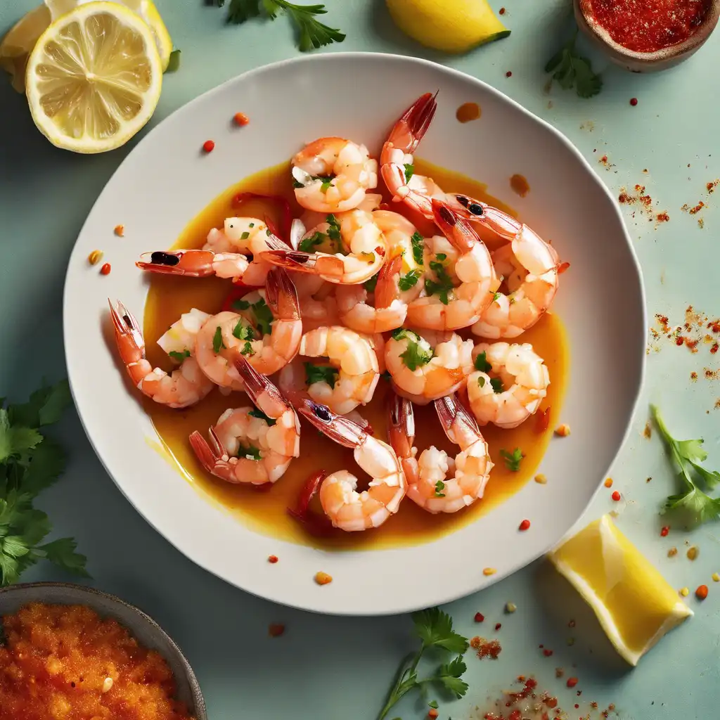 Shrimp with Lemon Sauce