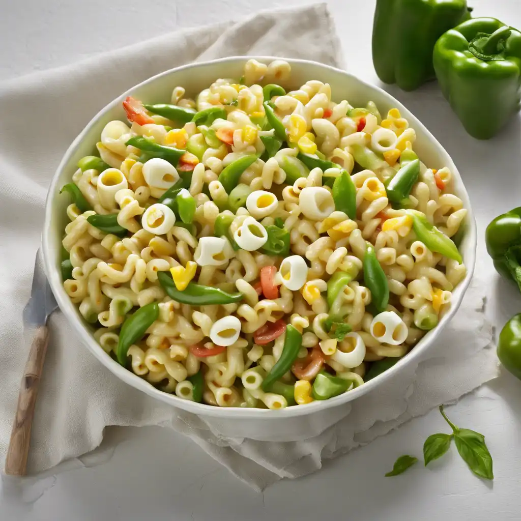 "Macaroni with Green Pepper"