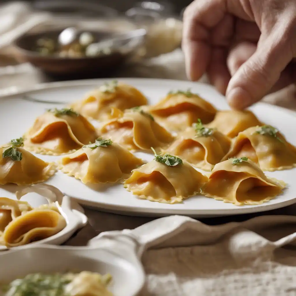 Sweet Potato Ravioli (Varenikes)