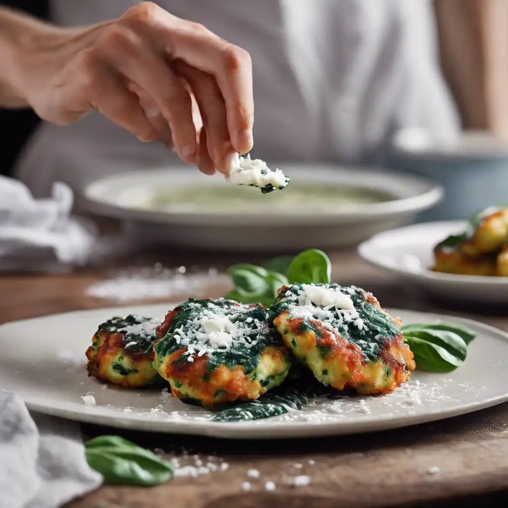 Ricotta and Spinach Fritters