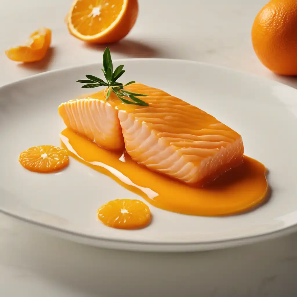 Foto de molho de laranja