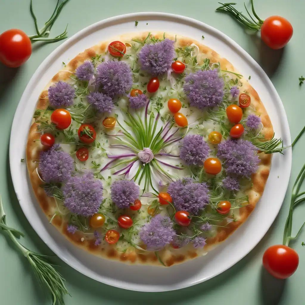 Chive Flower Pizzaiolo