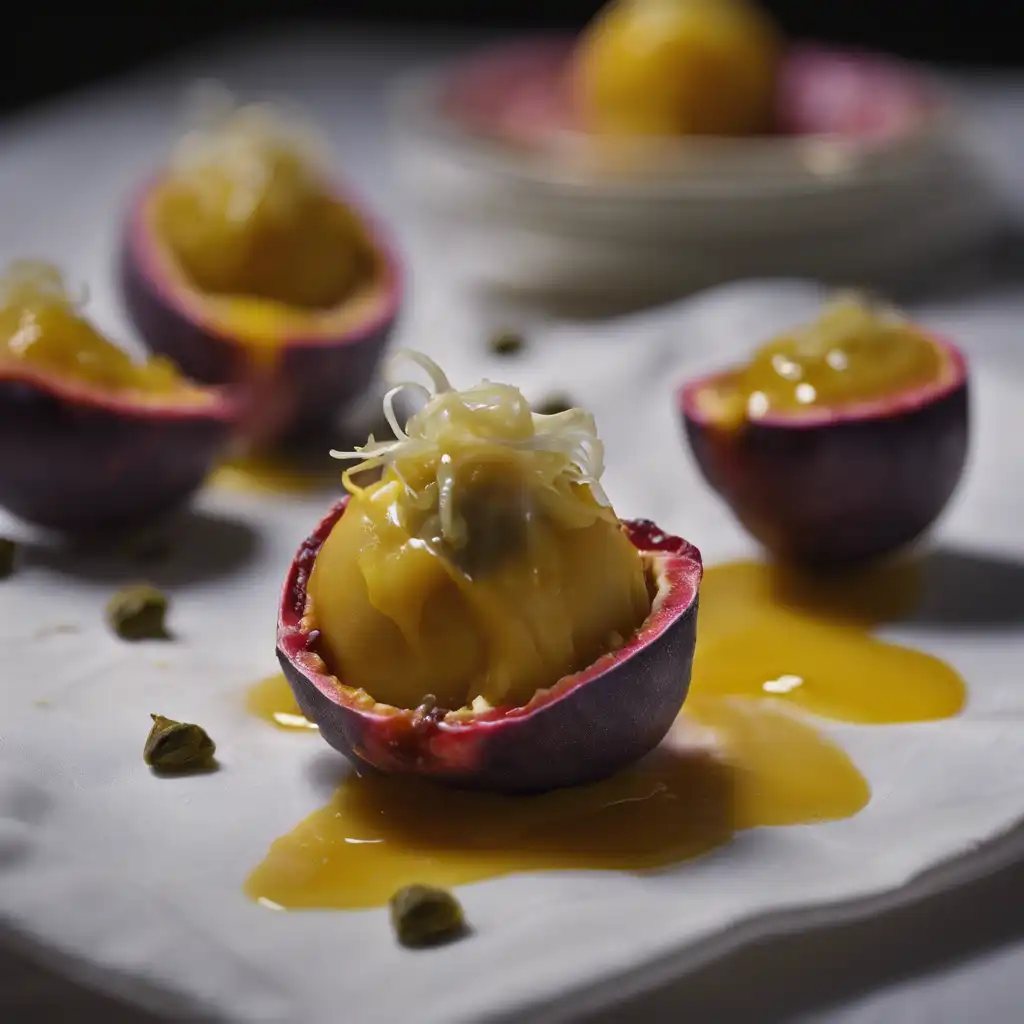 Passion Fruits with Cardamom