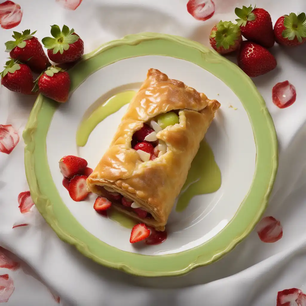 Strudel of Strawberries