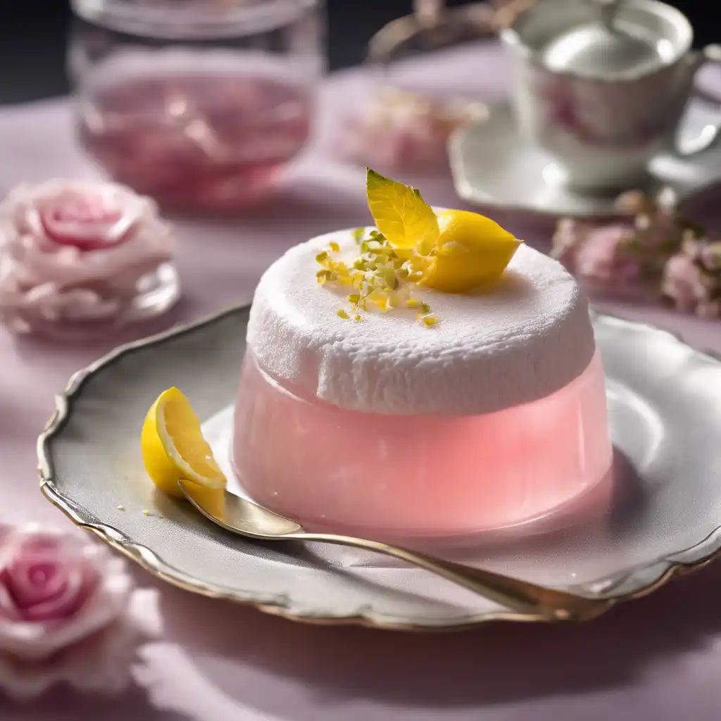 Rosewater Jelly Soufflé