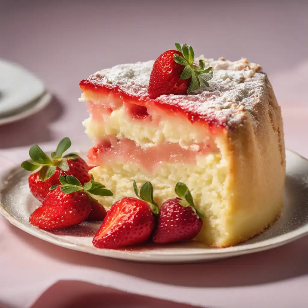 Ricotta Cake with Strawberry