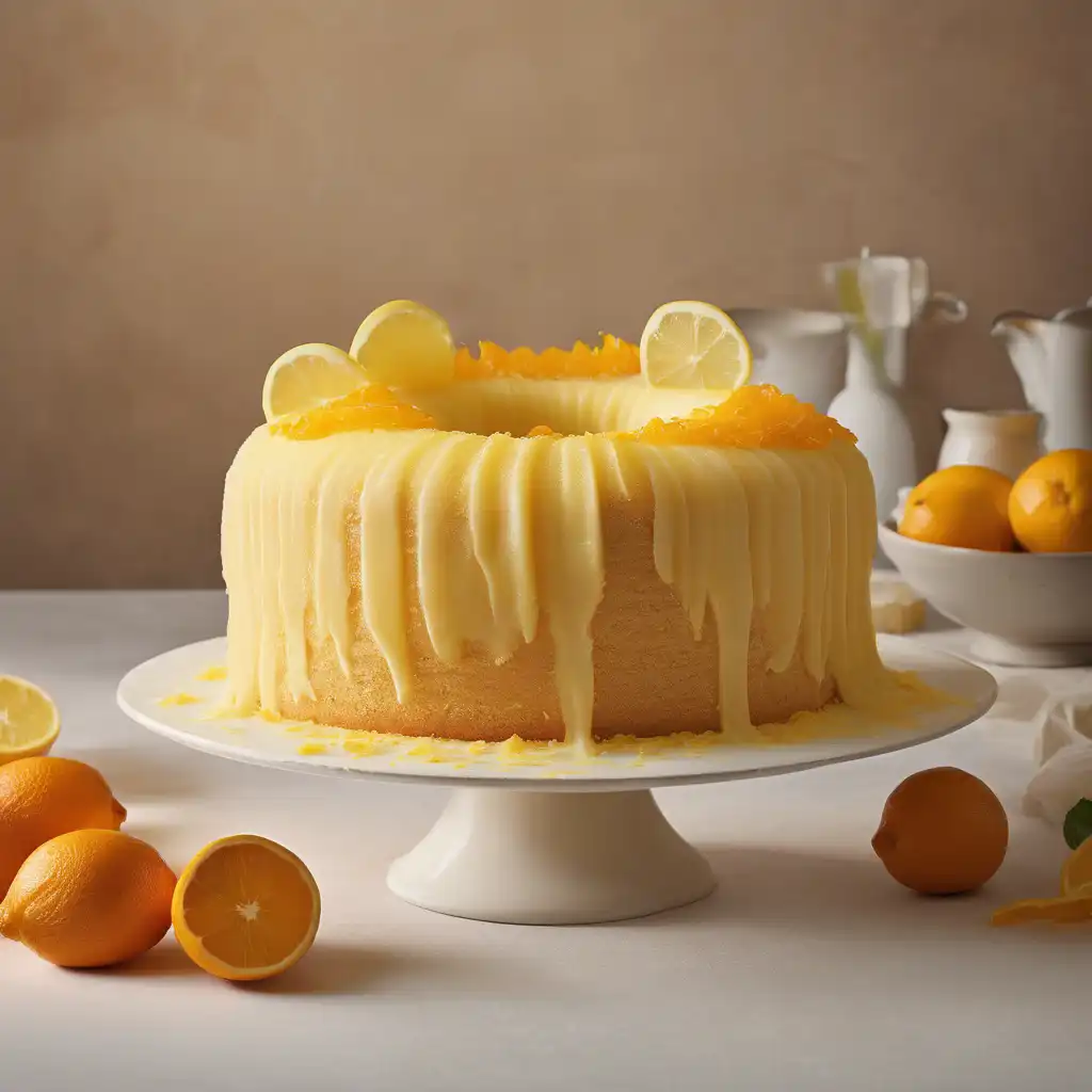 Orange and Lemon Chiffon Cake