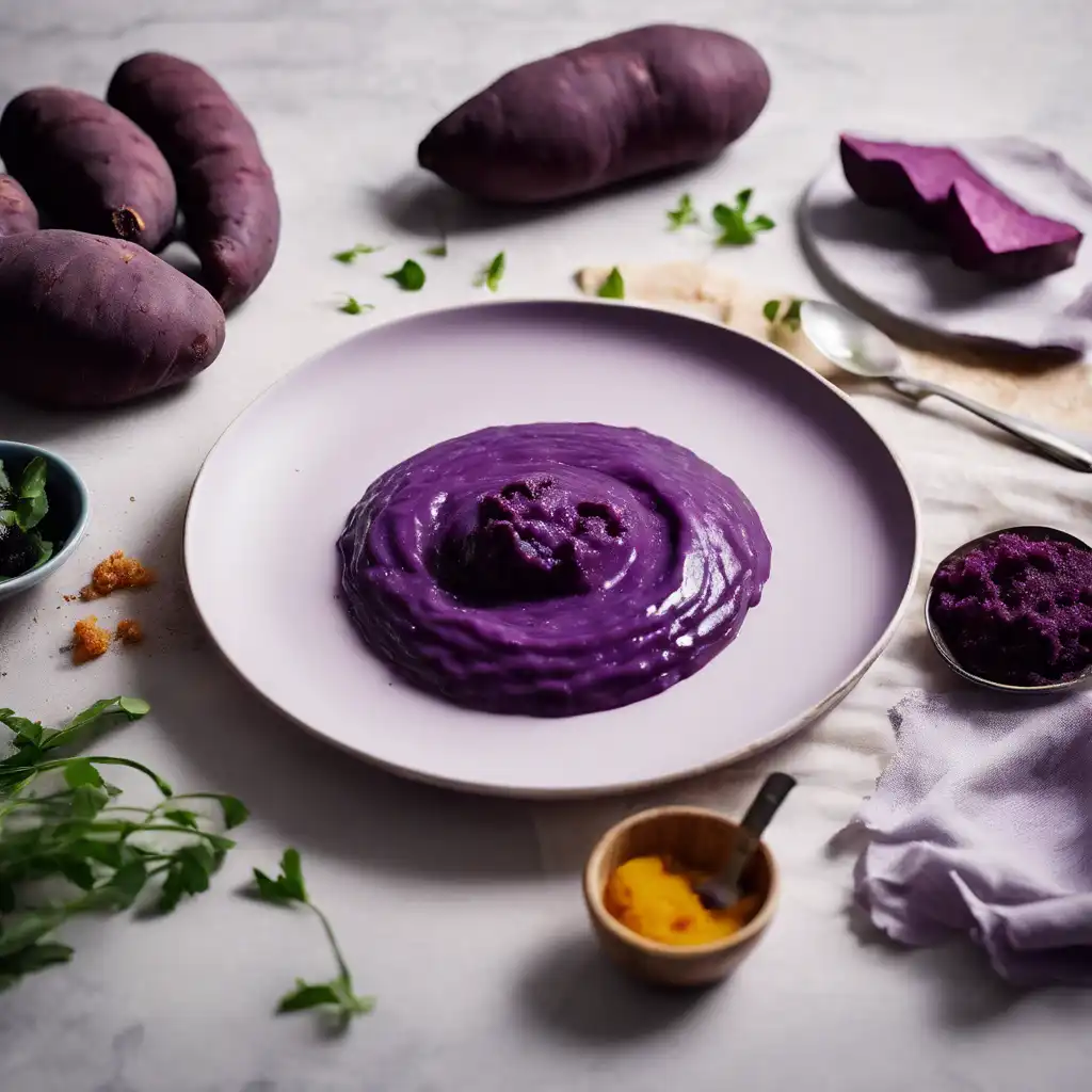 Sweet Purple Potato Puree