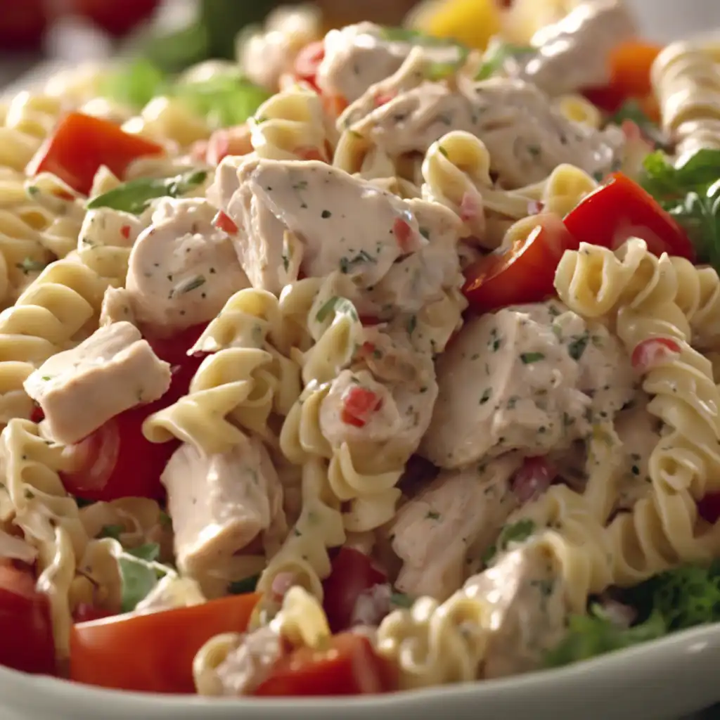 Foto de Creamy Chicken Pasta Salad