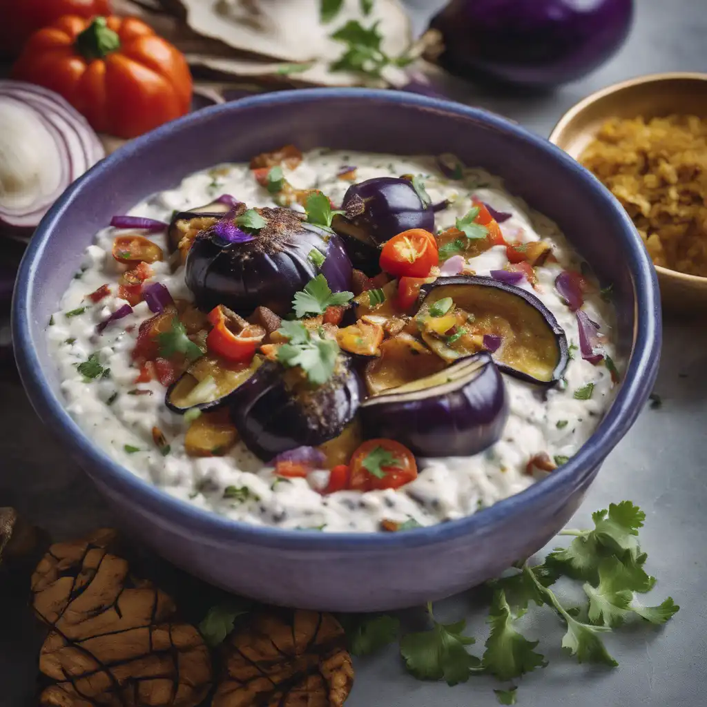 Eggplant Raita